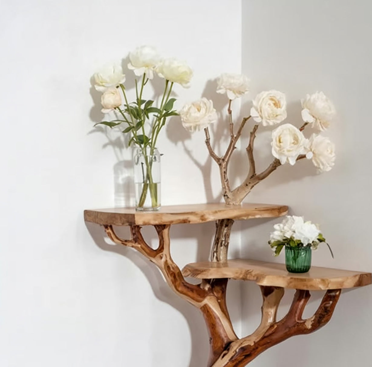 Handgefertigter Konsolentisch – Rustikaler Charme & modernes Design