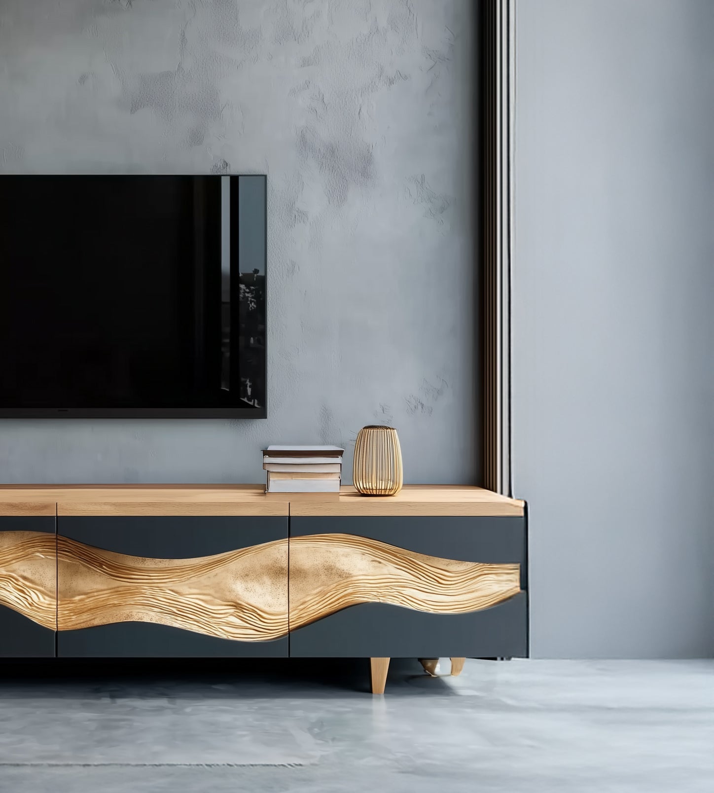 Landhaus-TV-Board – Rustikal, handgefertigt & individuell