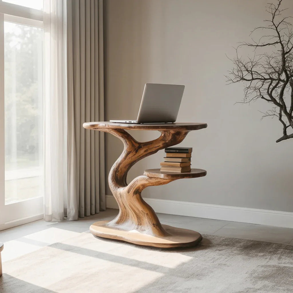 Mid-Century-Beistelltisch als Dekor für Wohnzimmer und Eingangsbereich