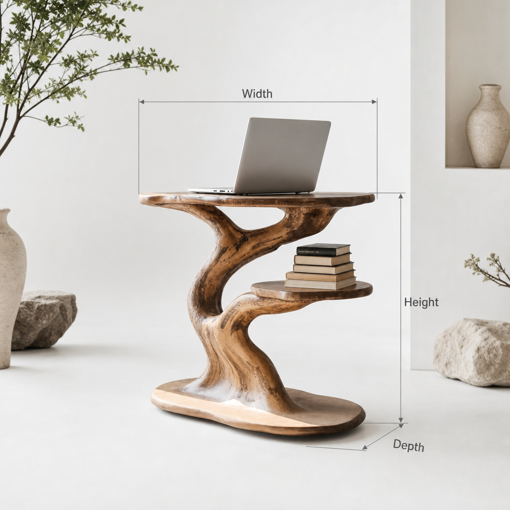 Mid-Century-Beistelltisch für Wohnzimmer und Eingangsbereich, ideal für die Leseecke