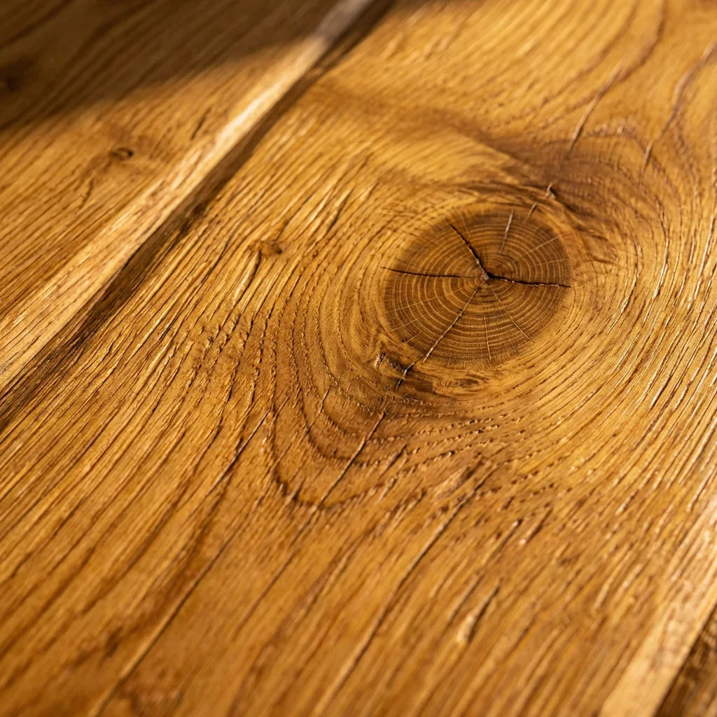 Pilz-Tabletttisch mit erhöhtem Rand, Lamellenband und 2 seitlichen Hutablagen, handgefertigter runder Akzenttisch aus Massivholz für Wohnzimmer, Schlafzimmer, Eingangsbereich – Ashdeco 2026