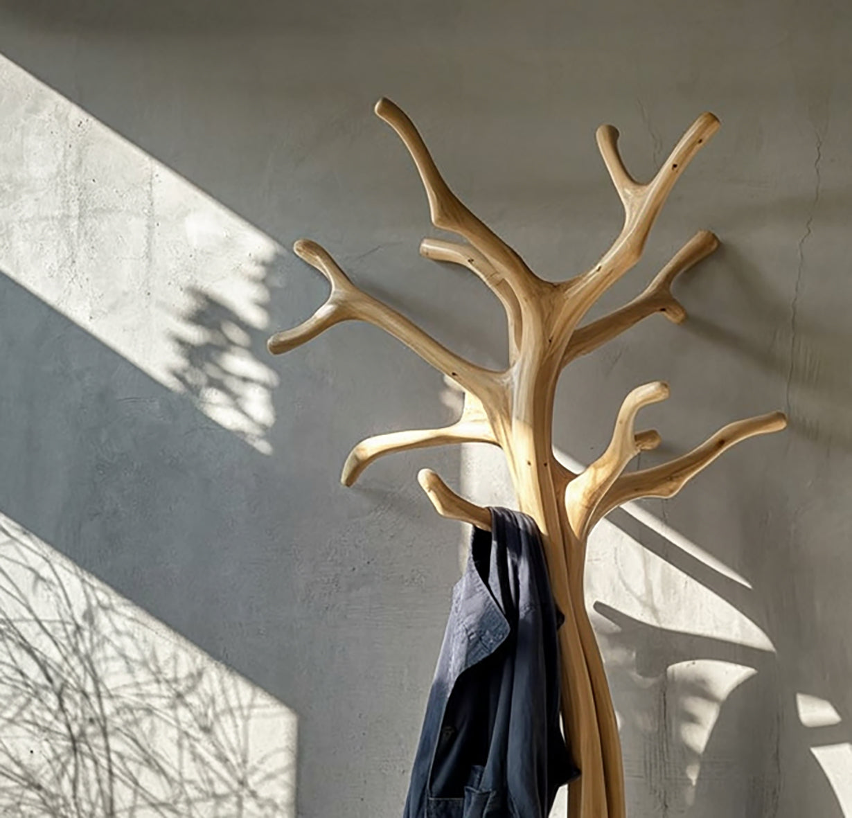 Natural Edge Holzbank – Rustikale Handgefertigte Sitzbank für Flur